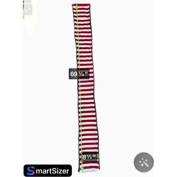 UW Madison Badgers Red White Knit Winter Scarf Large Double Sided Team Logo - Picture 4 of 4